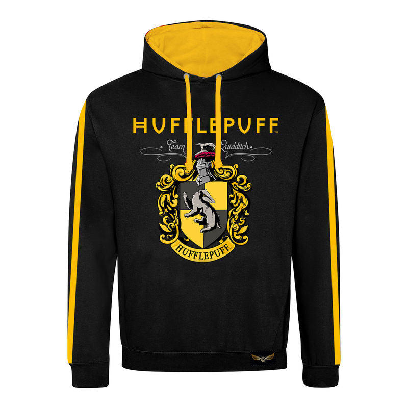 Harry Potter - Property Of Hufflepuff (Contrast Pullover) - Super Heroes Collection - Pullover Hoodie