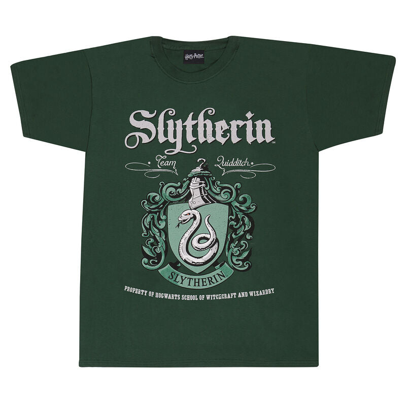 Harry Potter - Slytherin Green Crest - T-Shirt