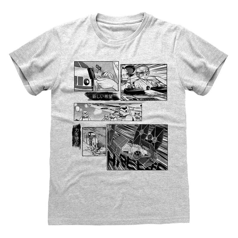 Star Wars - Manga - T-Shirt Grey