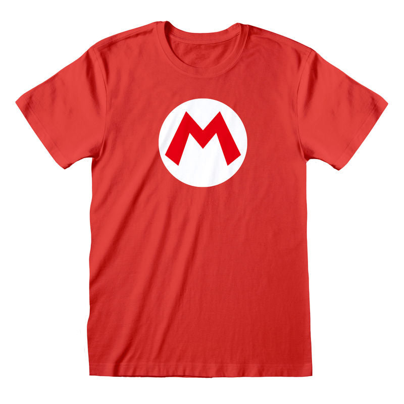 Nintendo Super Mario - Mario Badge - T-Shirt