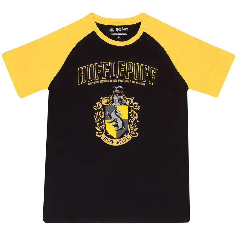 Harry Potter - Hufflepuff House (Unisex Raglan T-Shirt) - T-Shirt Raglan