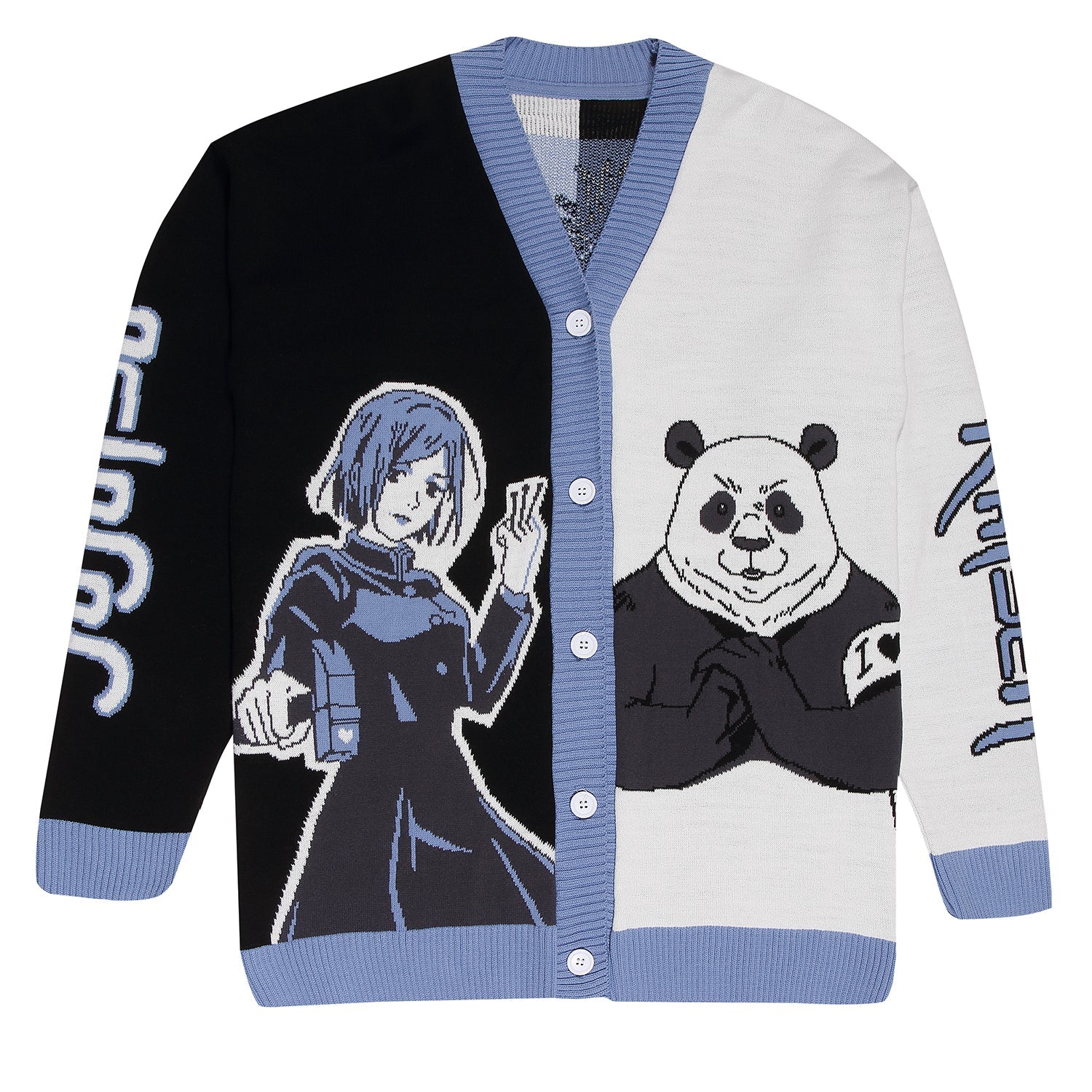 JUJUTSU KAISEN - CHARACTERS  - KNITTED CARDIGAN