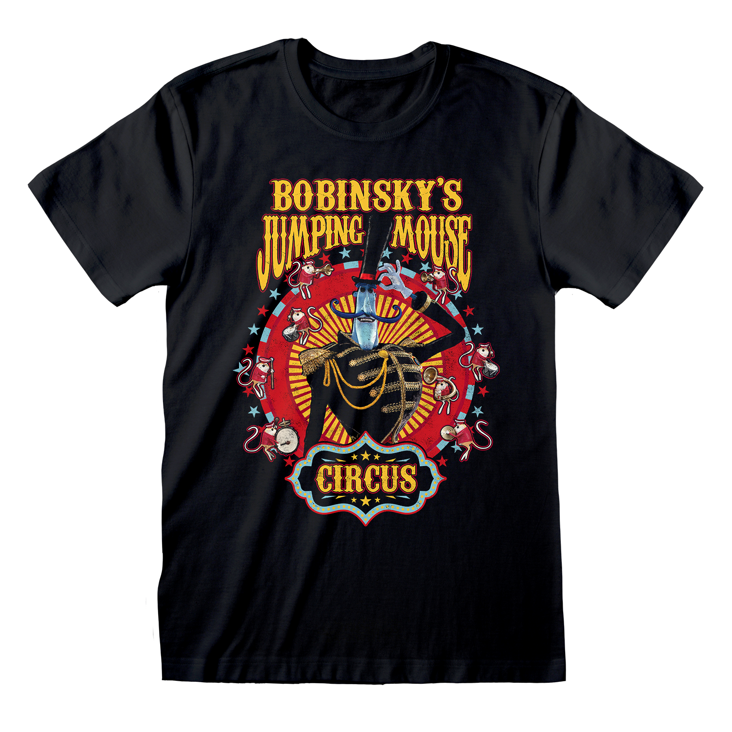 BOBINSKY'S JUMPING MOUSE CIRCUS T-SHIRT