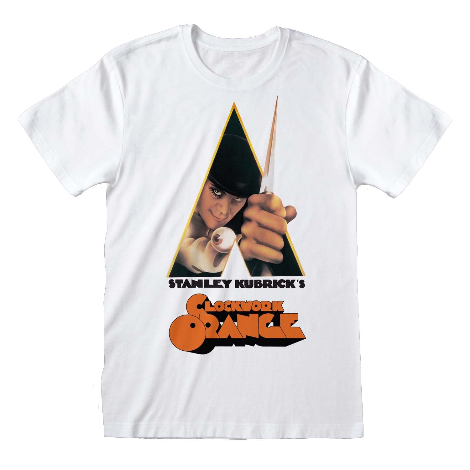 CLOCKWORK ORANGE - POSTER WHITE - T-SHIRT