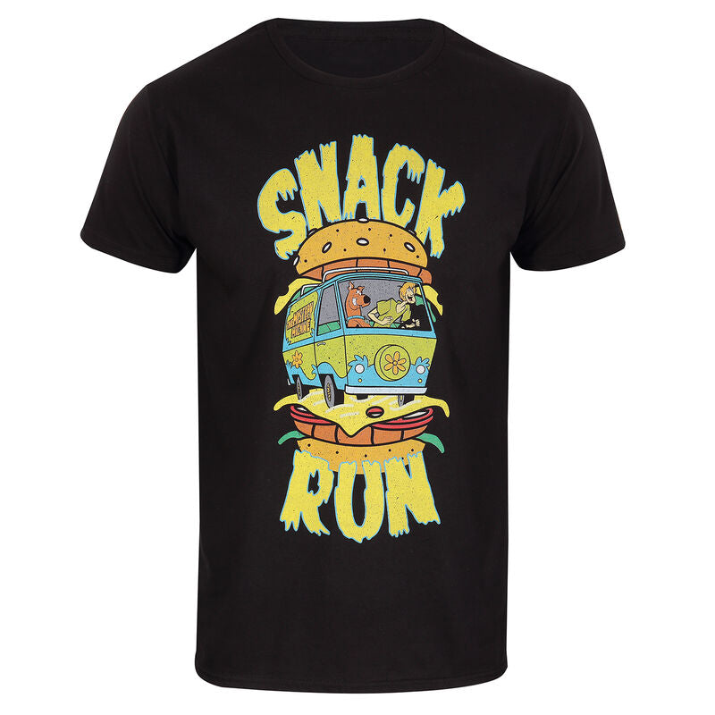 Scooby Doo - Snack Run - T-Shirt Black