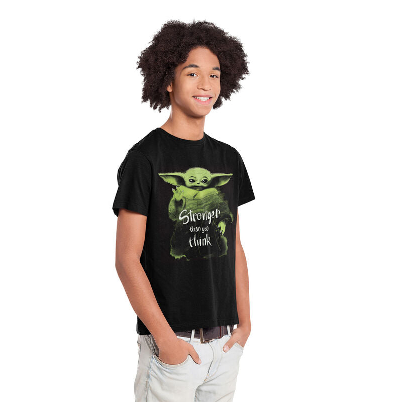 The Mandalorian - Stronger Than You Think - T-Shirt Black