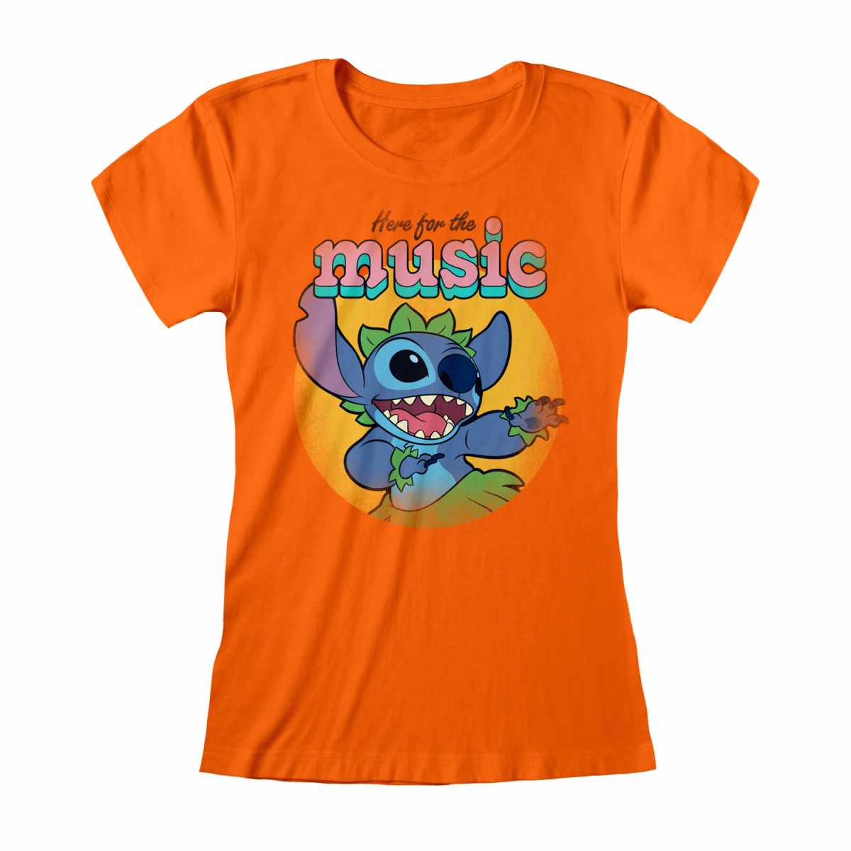 LILO & STITCH - HERE FOR THE MUSIC - T-SHIRT