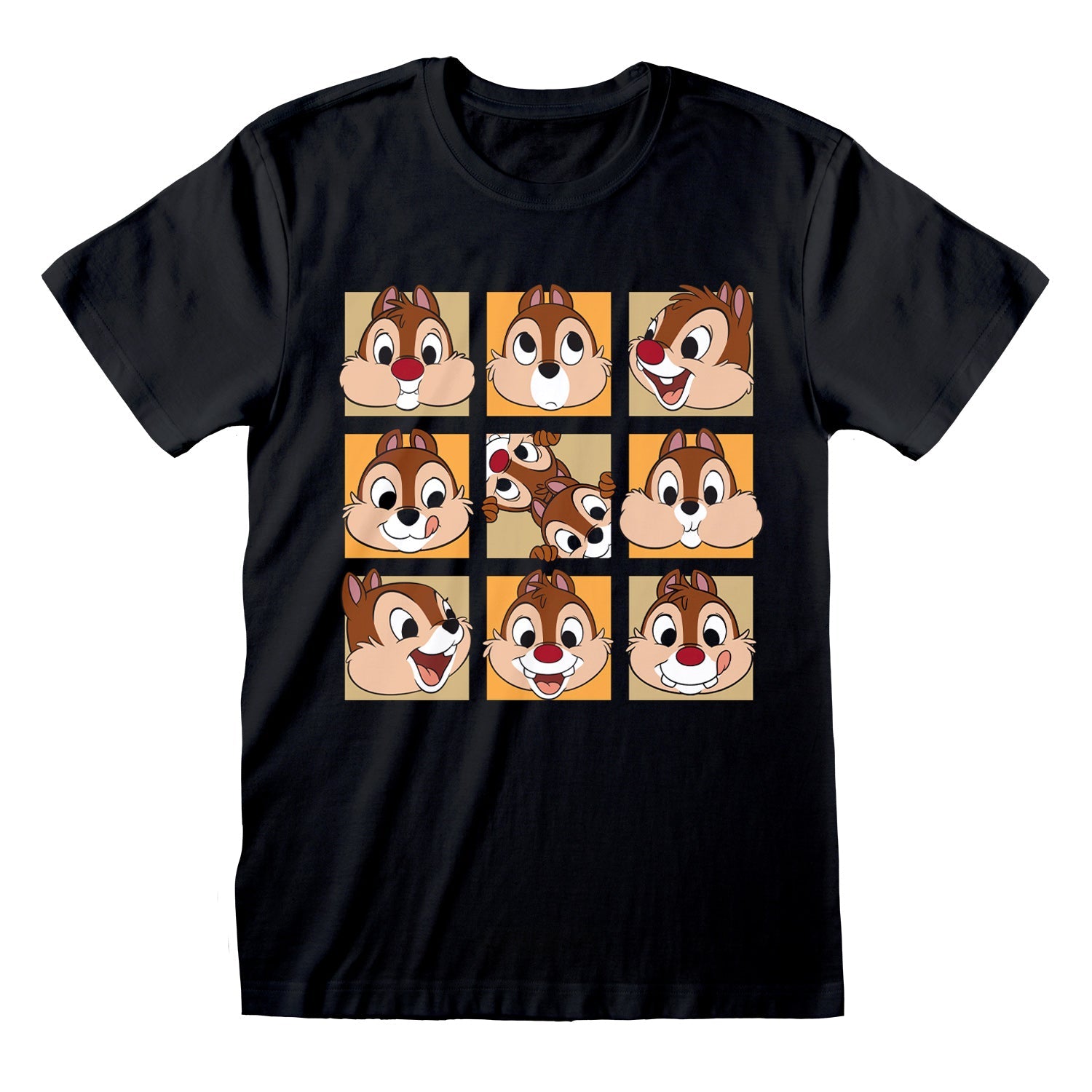 CHIP AND DALE  - EXPRESSIONS T-SHIRT