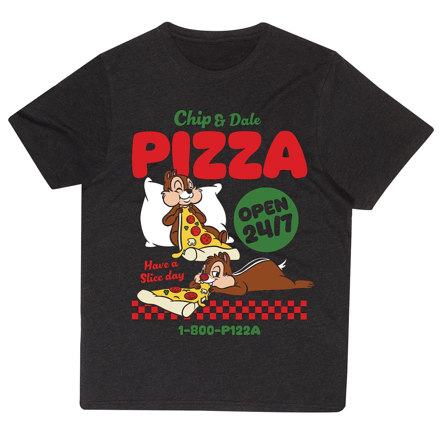 CHIP AND DALE  - PIZZATEE T-SHIRT