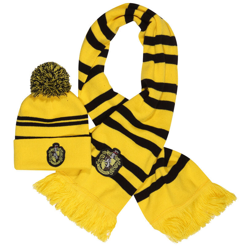 Harry Potter - House Hufflepuff - Scarf and Hat Set