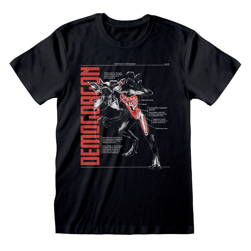 Stranger Things - Anatomy of a Demogorgon - T-Shirt
