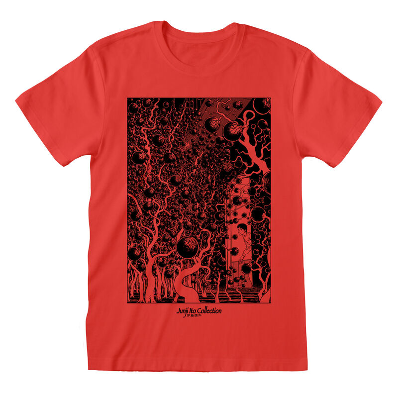 Junji Ito - Vines - T-Shirt Red