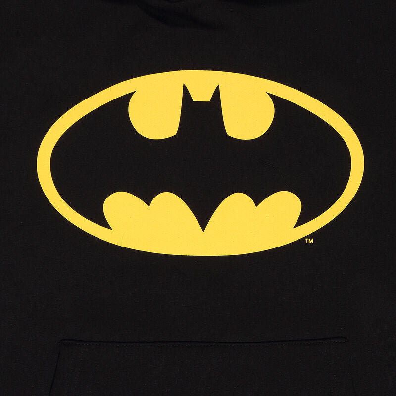 Superheroes Inc. DC Batman - Logo (Contrast Pullover) - Hoodie Black Contrast