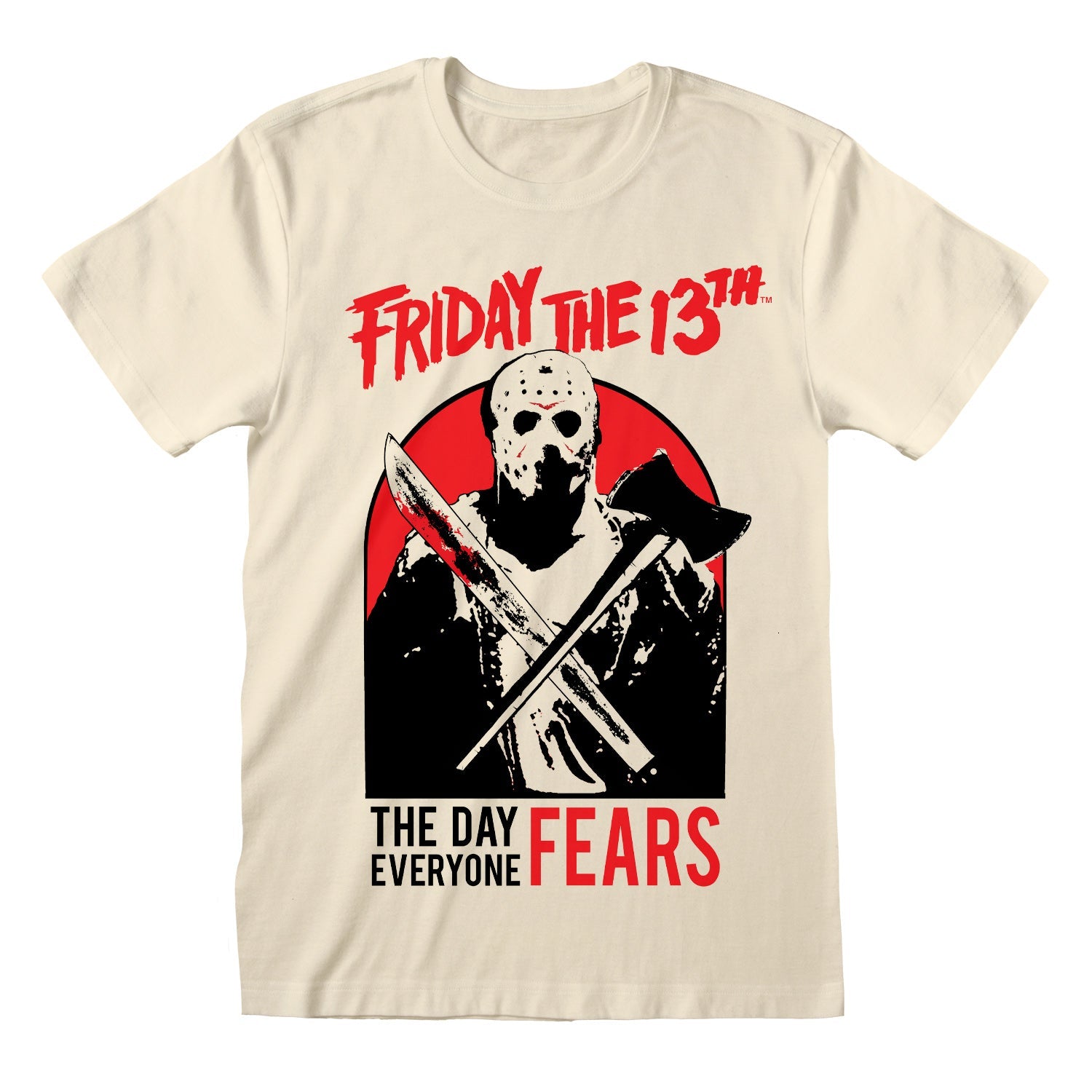 FRIDAY THE 13TH  - THE DAY EVERYONE FEARS T-SHIRT