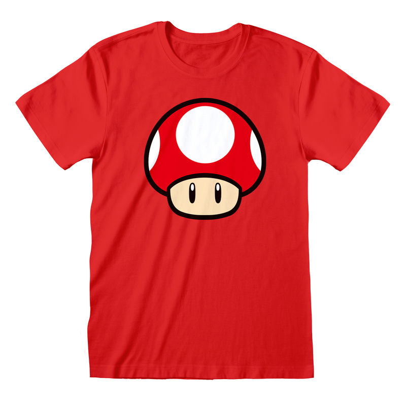 Nintendo Super Mario - Power Up Mushroom - T-Shirt