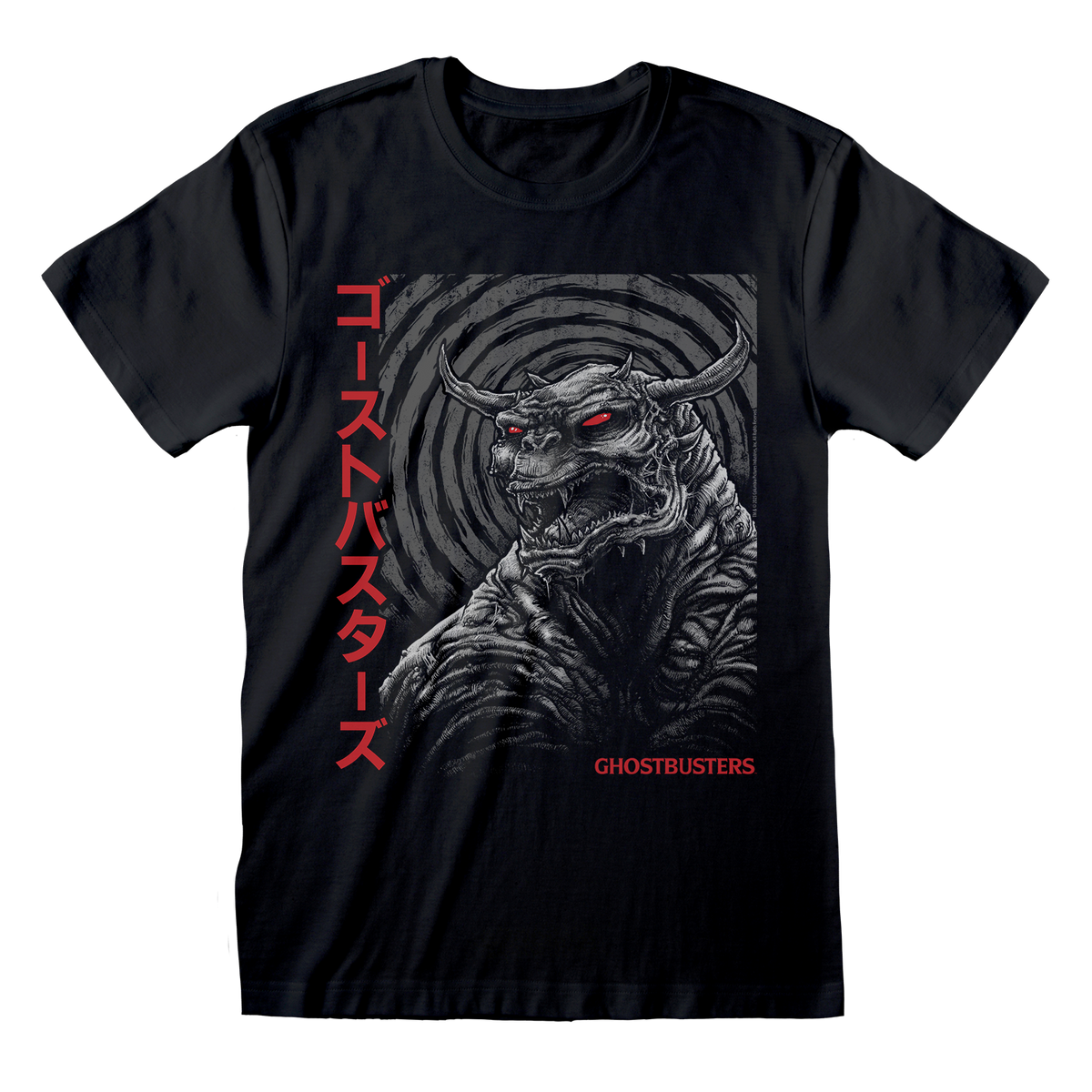 GHOSTBUSTERS JAPANESE POSTER T-SHIRT