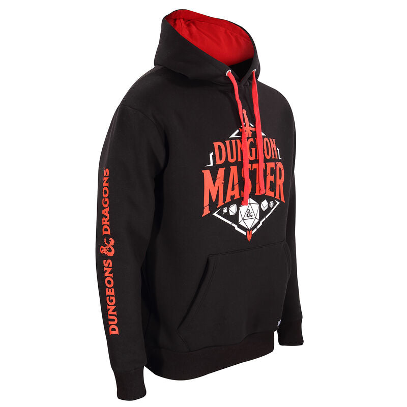 Dungeons and Dragons - Dungeon Master - Super Heroes Collection - Unisex Black Varsity Hoodie