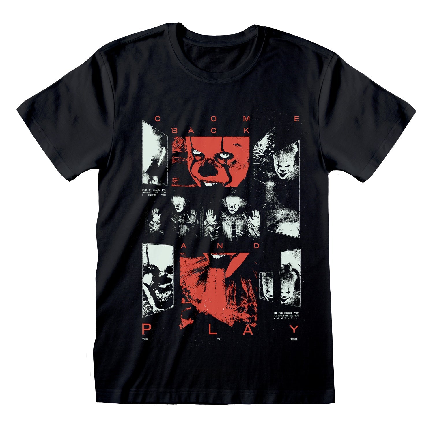 IT  - COME BACK SQUARES T-SHIRT