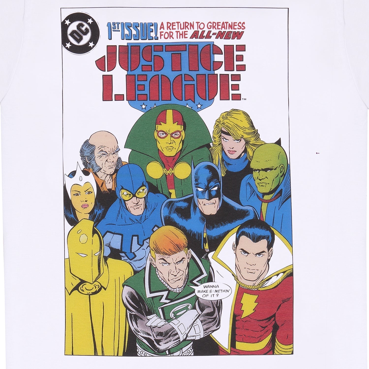 JUSTICE LEAGUE - COMIC COVER - T-SHIRT