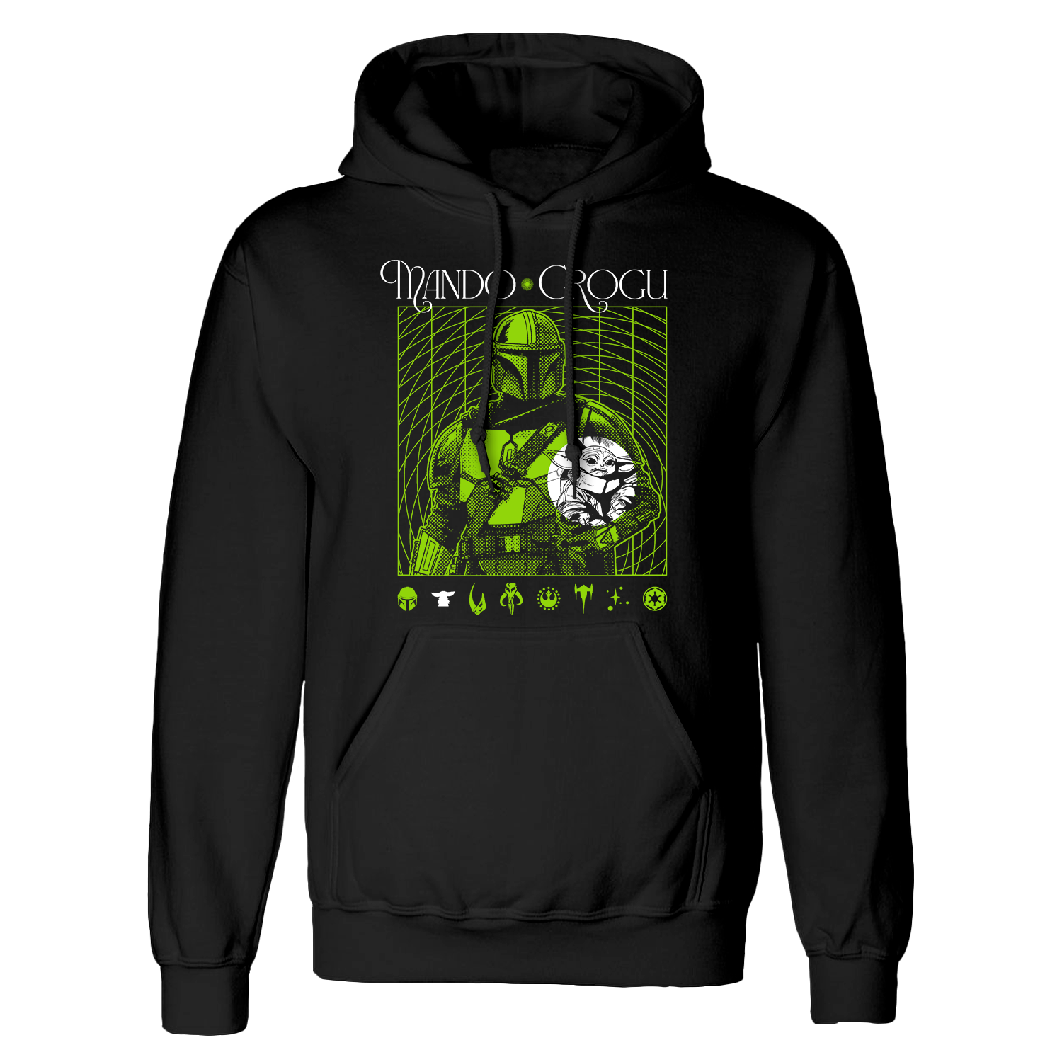 GREEN HANDOVER HOODIE