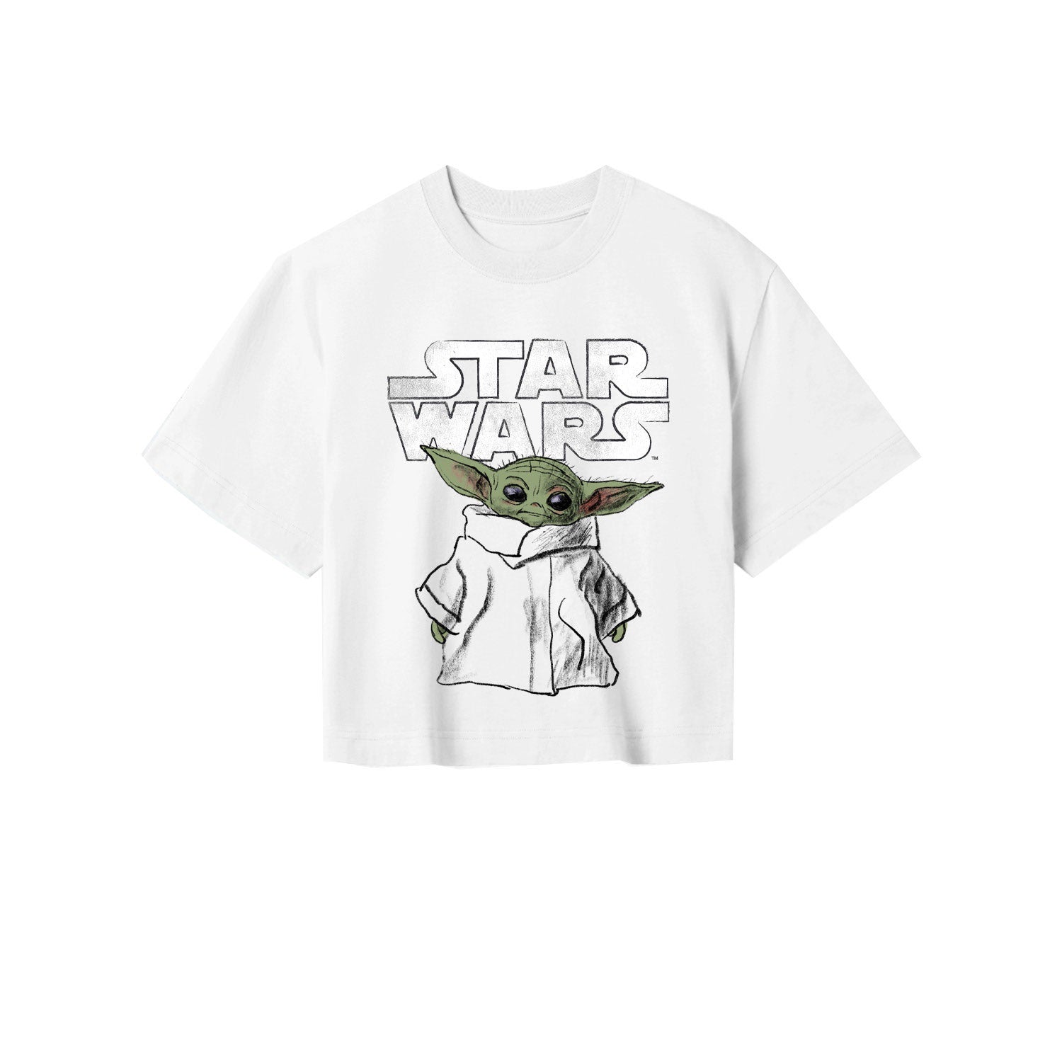 THE CHILD SKETCH - CROPPED T-SHIRT