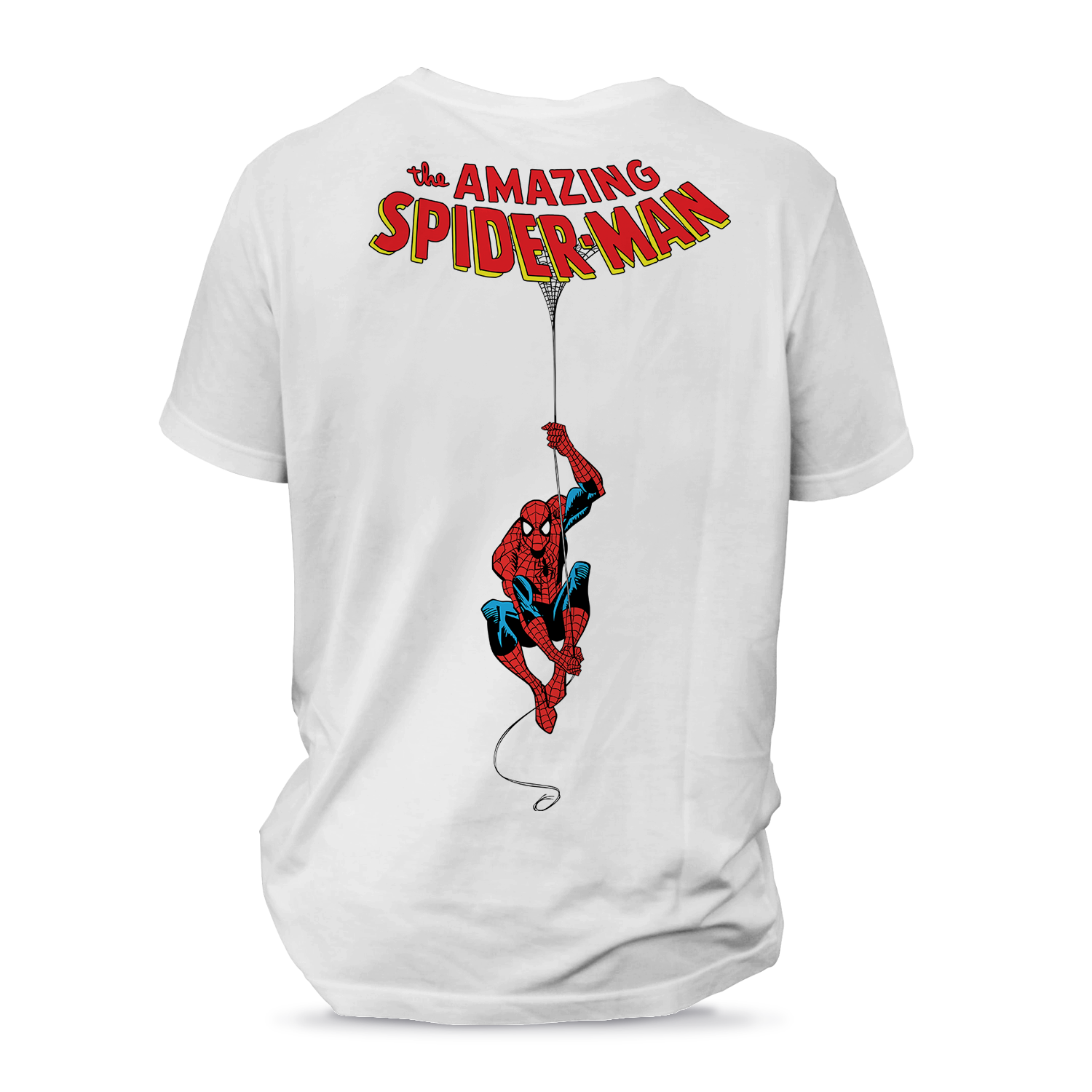 SPIDERMAN HANGIN' BACK PRINT T-SHIRT