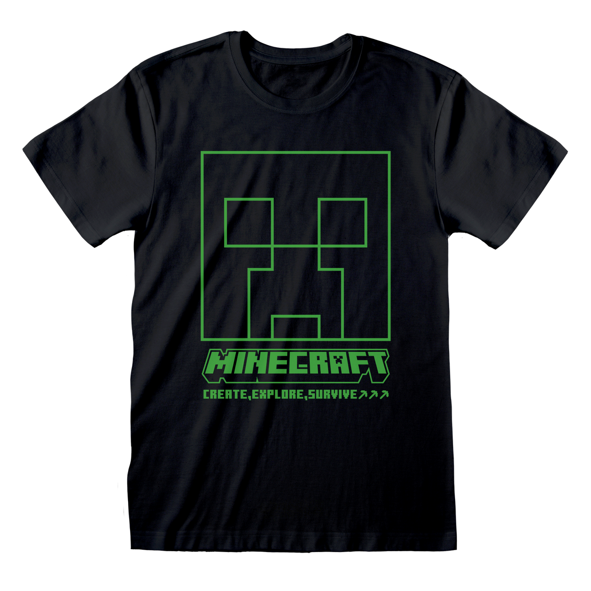CREATE, EXPLORE, SURVIVE T-SHIRT