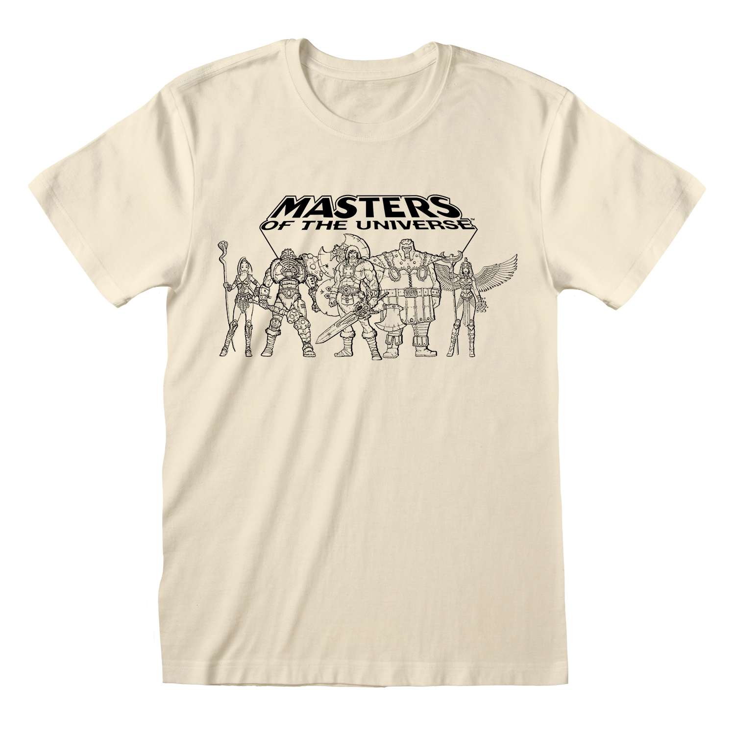MASTERS OF THE UNIVERSE  - HEROES GROUP T SHIRT