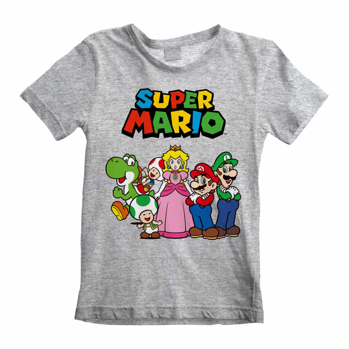 NINTENDO SUPER MARIO - VINTAGE GROUP   KIDS T-SHIRT