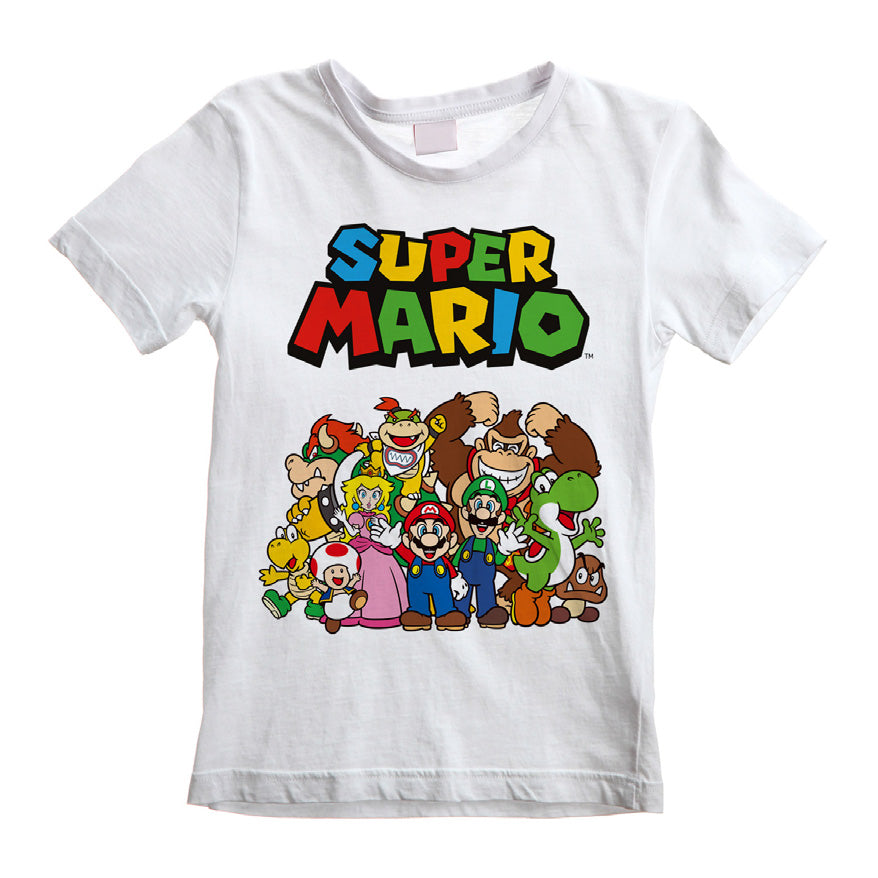 NINTENDO SUPER MARIO - CHARACTERS   KIDS T-SHIRT