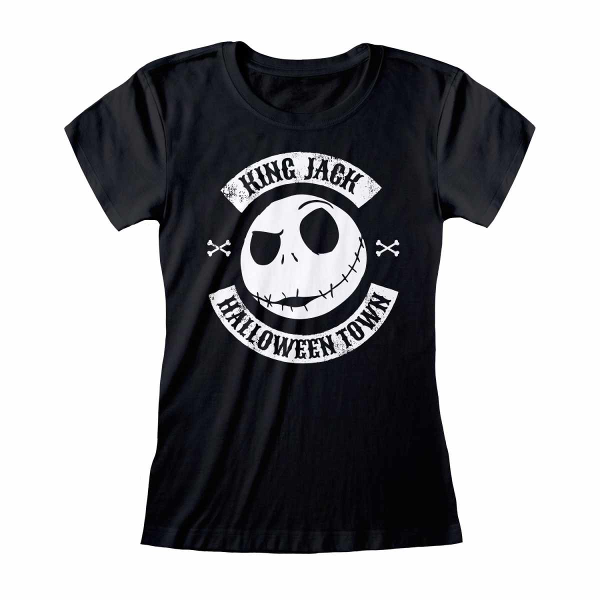 NIGHTMARE BEFORE CHRISTMAS - JACK CREST - T-SHIRT