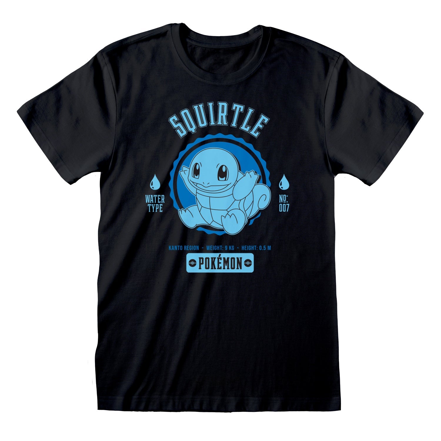 COLLEGIATE SQUIRTLE - T-SHIRT