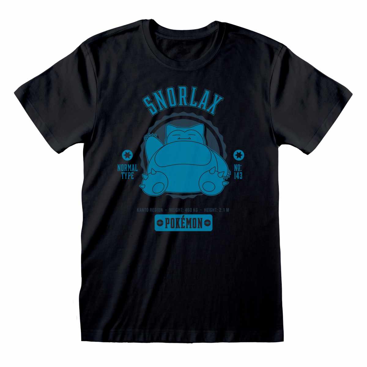 POKEMON - COLLEGIATE SNORLAX - T-SHIRT