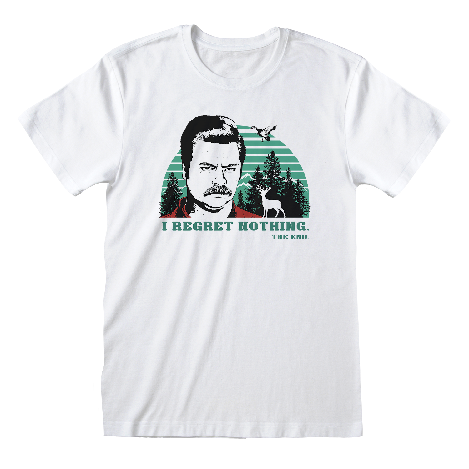 PARKS & REC I REGRET NOTHING T-SHIRT