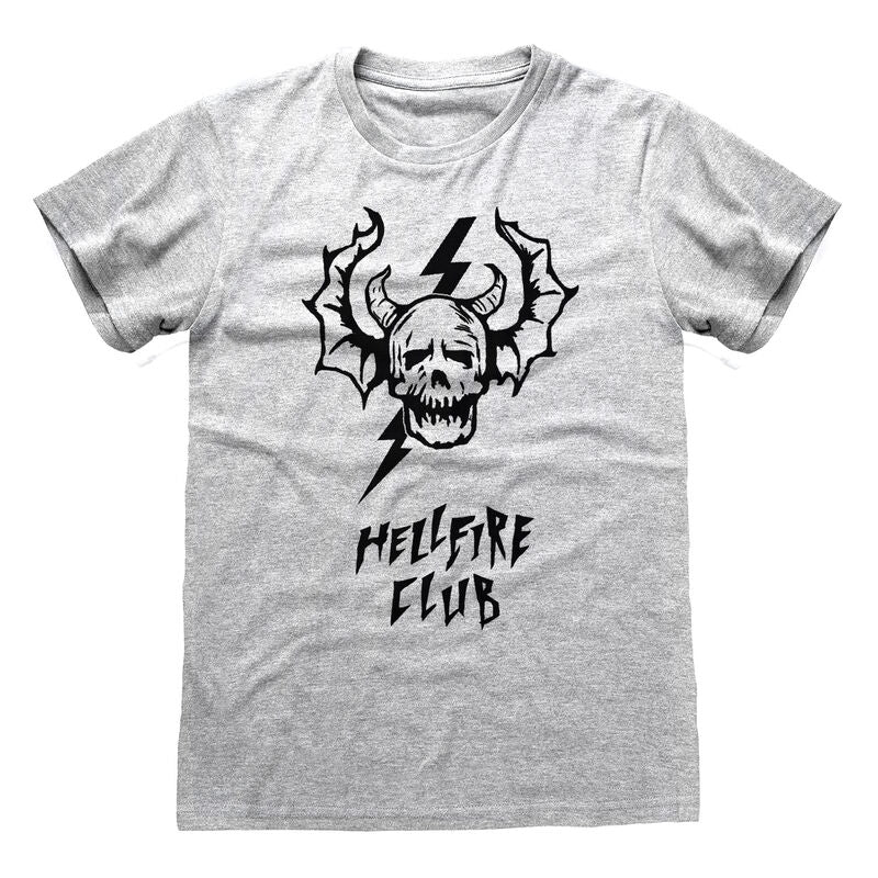 Stranger Things - Hellfire Skull - T-Shirt