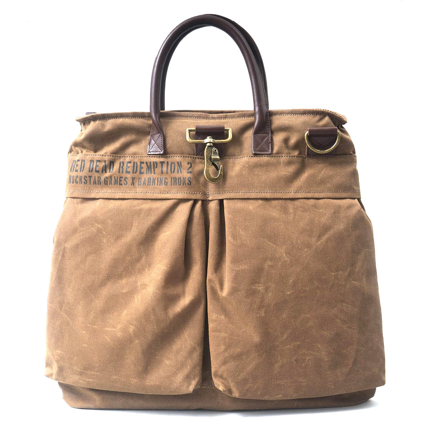 RED DEAD REDEMPTION 2 - BARKING IRONS LOGO - SADDLE BAG