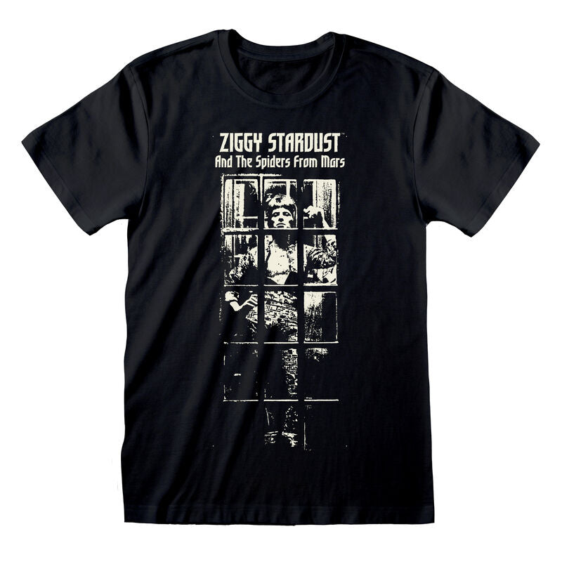 David Bowie T Shirt Retro Portrait Logo Ziggy Stardust Ufficiale Uomo Size M David Bowie T Shirt Retro Portrait Logo Ziggy Stardust Ufficiale Uomo Size M