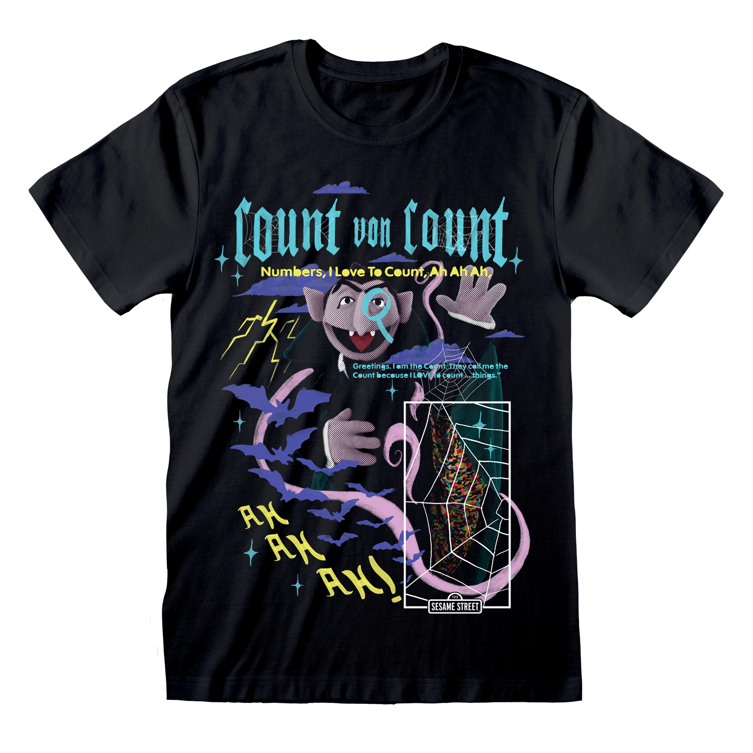 I LOVE TO COUNT T-SHIRT