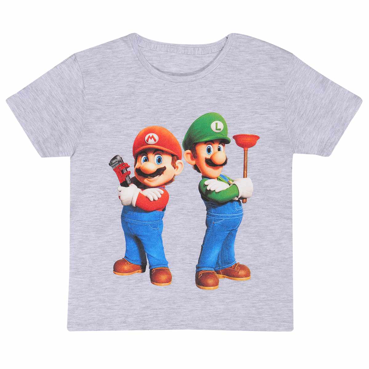 SUPER MARIO BROS - MARIO AND LUIGI KIDS T-SHIRT