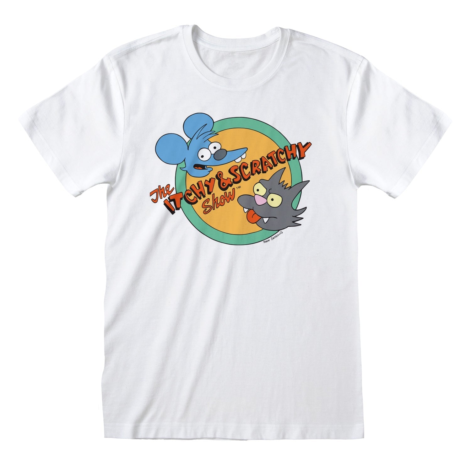 THE SIMPSONS - ITCHY AND SCRATCHY SHOW - T-SHIRT
