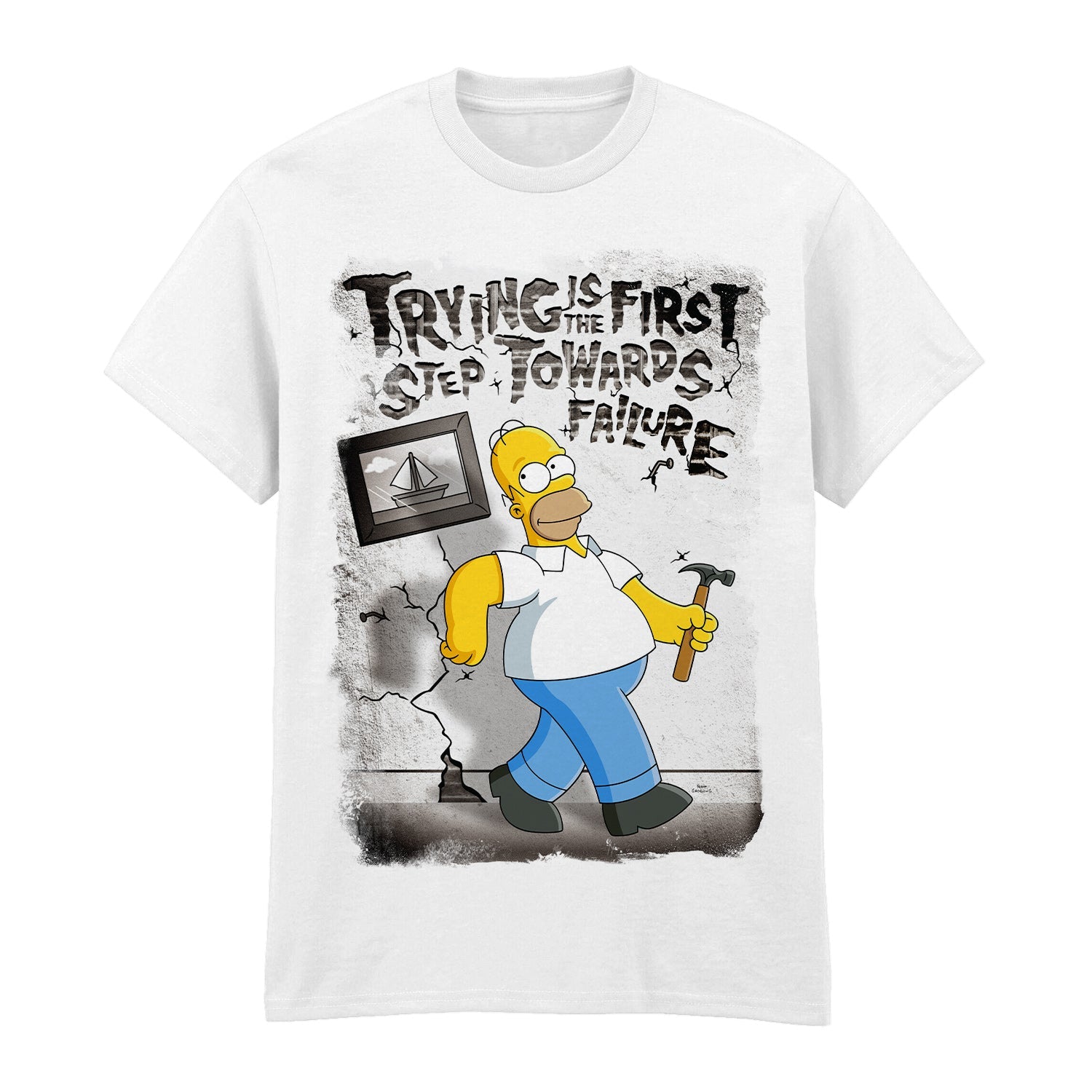 THE SIMPSONS - FIRST STEP TOWARDS FAILURE T-SHIRT