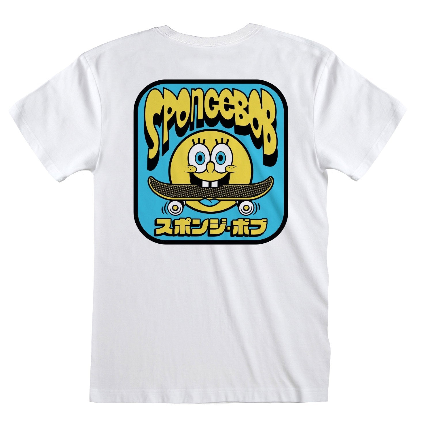 SPONGE BOB SQUARE PANTS - SKATER SPONGE - T-SHIRT