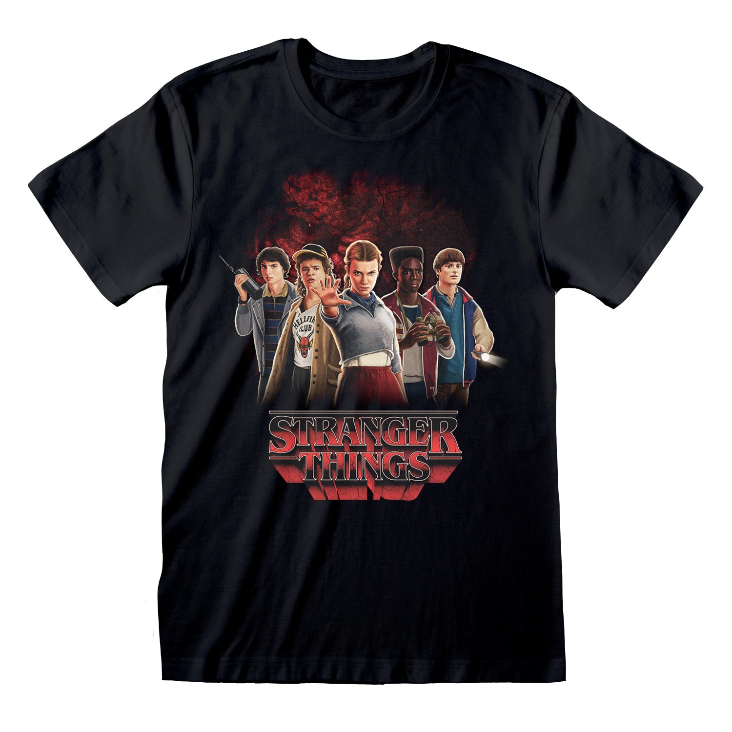 STRANGER THINGS - GROUP WITH VECNA BEHIND
