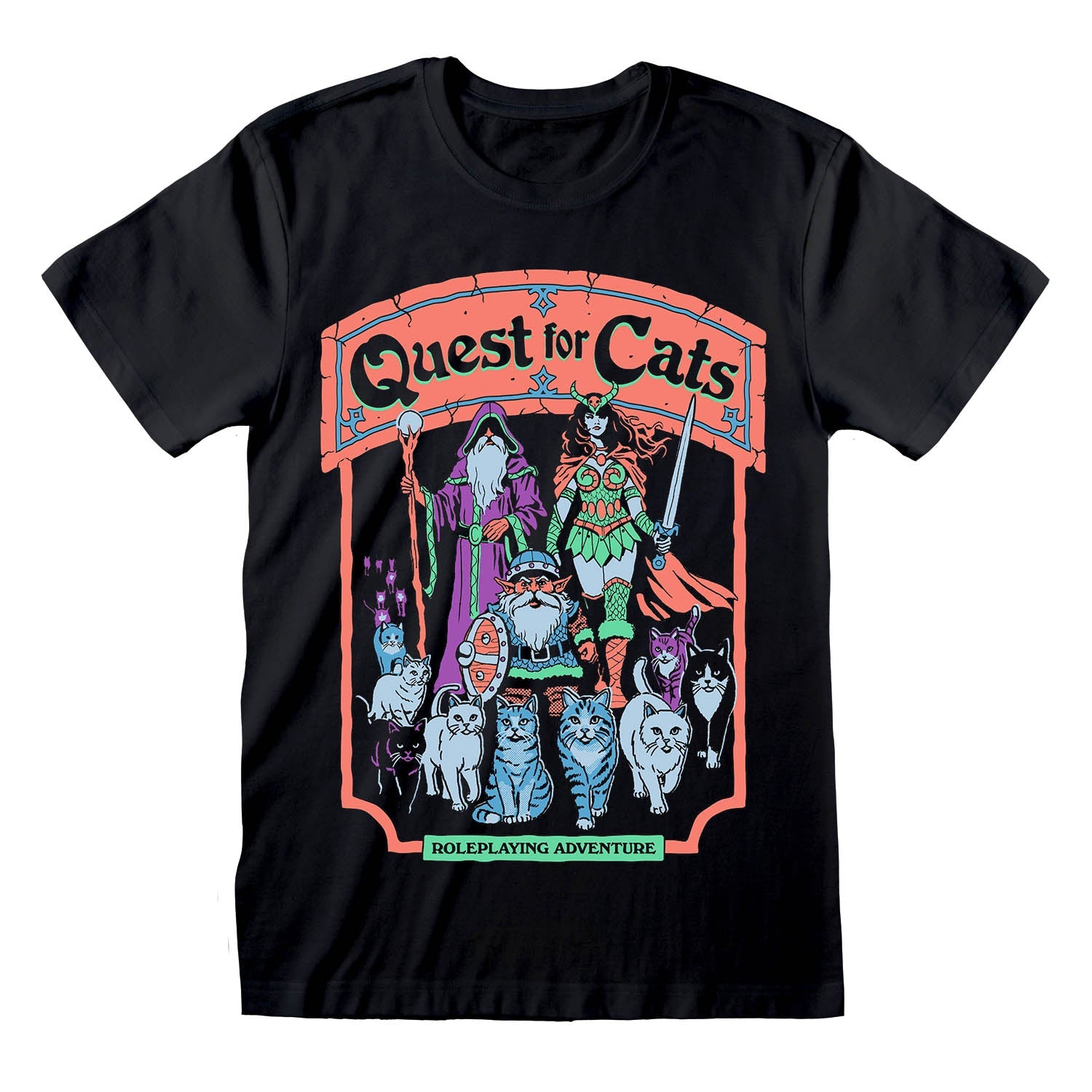 QUEST FOR CATS - T-SHIRT