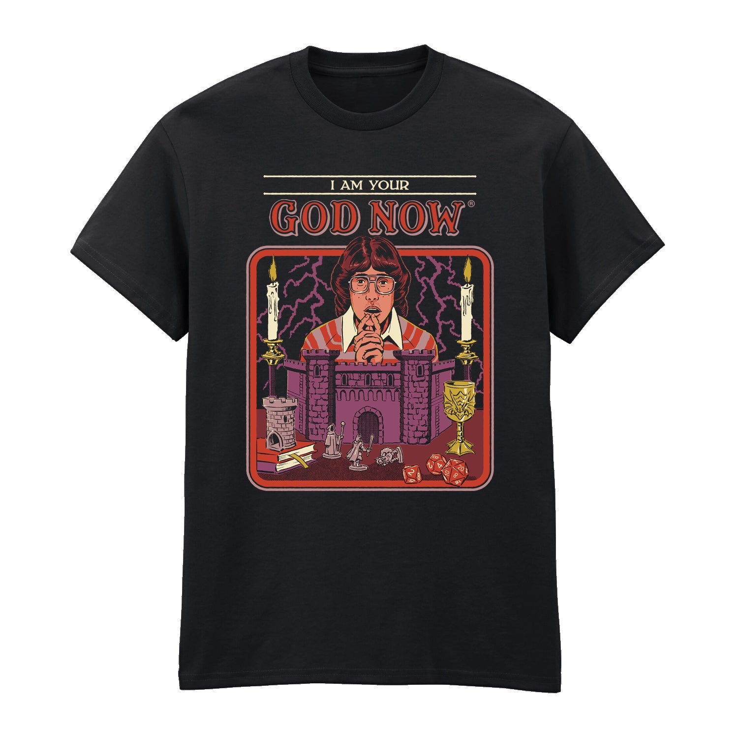 STEVEN RHODES - I AM YOUR GOD T-SHIRT