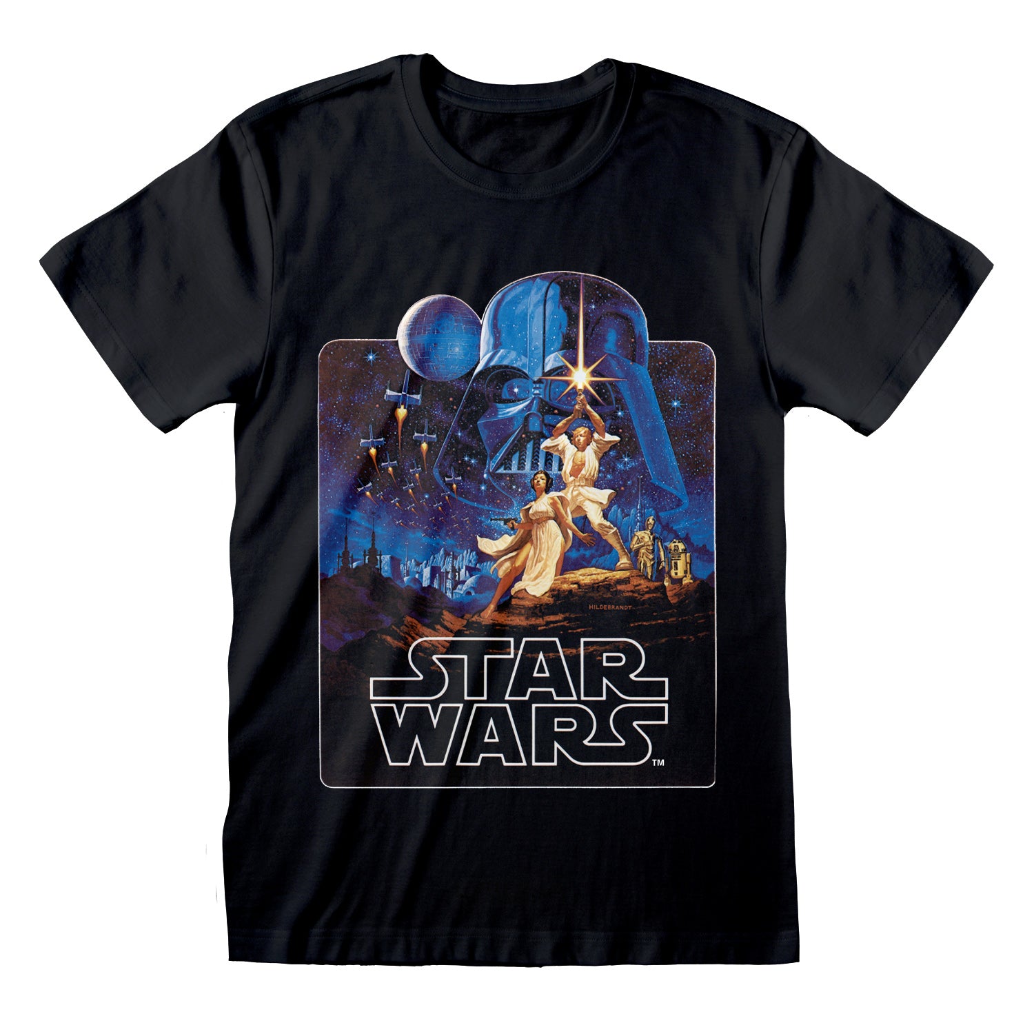 CLASSIC HAND DRAWN POSTER T-SHIRT