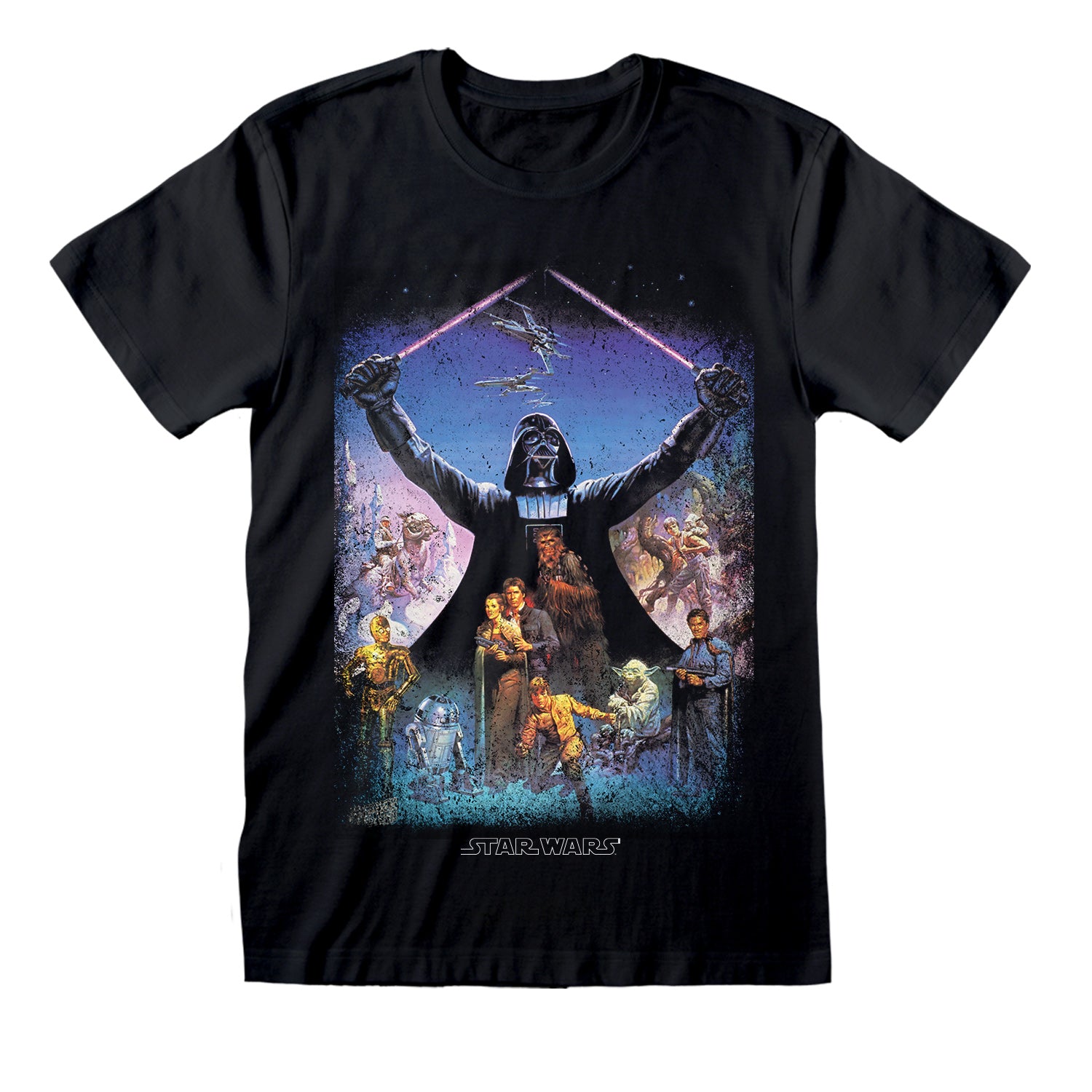 VADER SABRE POSTER T-SHIRT