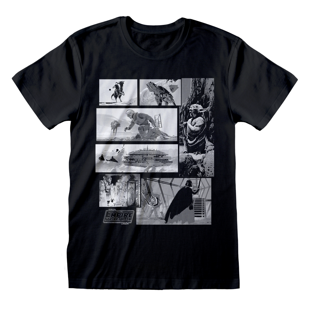 GREYSCALE STORY BOARD T-SHIRT