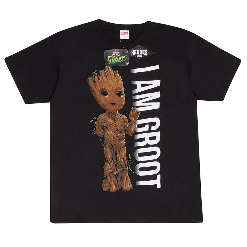 Guardians Of The Galaxy - I Am Groot - T-Shirt Black