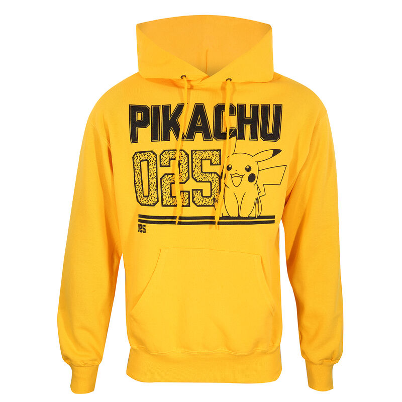 Pokemon - Pikachu Line Art - Hoodie Yellow